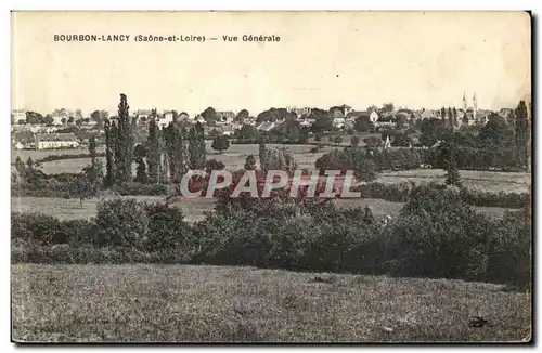 Bourbon Lancy - Vue Generale - Cartes postales