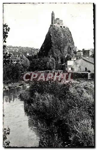 Le Puy Cartes postales Le rocher Saint Michel L&#39aiguilhe