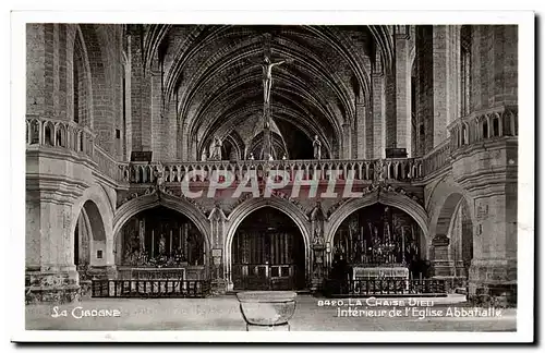 La Chaise Dieu Ansichtskarte AK Interieur de l&#39eglise abbatiale