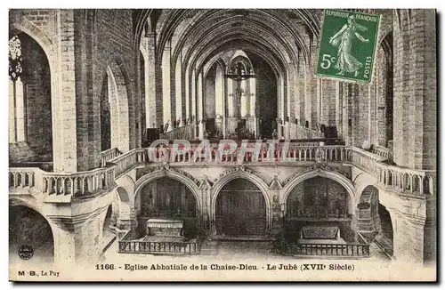 La Chaise Dieu Cartes postales Eglise abbatiale de la Chaise Dieu Le jube