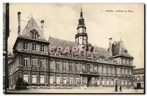 Reims Cartes postales Hotel de ville