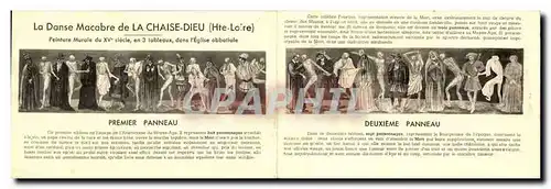 CARTE EN TRoIS PArTIES La chaise Dieu