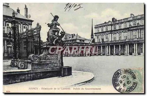 Nancy Cartes postales Hemicycle de la Carriere Palais du gouvernement