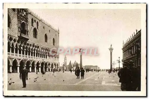 Ansichtskarte AK Italie Italie Venezia Piazetta e isola s Giorgio