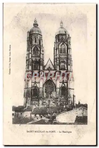 Cartes postales Saint Nicolas du Port La basilique