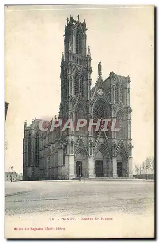 Nancy - Eglise St Pierre Cartes postales