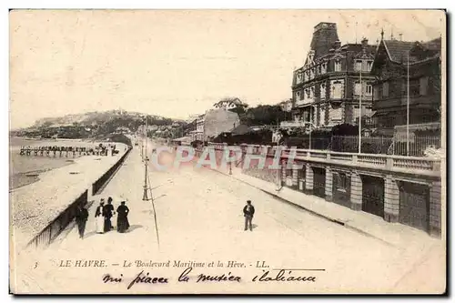 Le Havre - Le Boulevard Maritime et La Heve Cartes postales