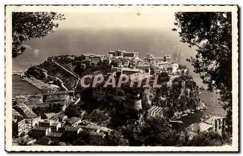 Cartes postales moderne Principaute de Monaco Ville sur son rocher