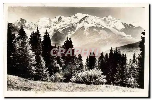 Passy Assy Cartes postales Massif du Mont Blanc et l&#39aiguille du midi