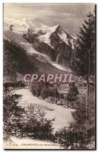 Cartes postales Chamonix et le Mont Blanc