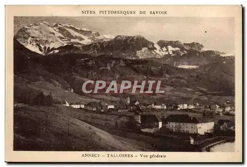 Annecy Talloires Cartes postales Vue generale