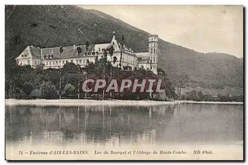 Environs d&#39Aix les Bains Cartes postales Lac du Bourget et l&#39ababye d&#39Hautecombe