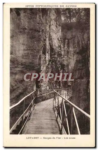 Lovagny Cartes postales Gorges du Fier Les crues