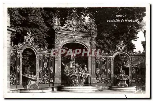 Nancy - Fontaine de Neptune - Cartes postales