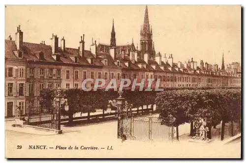 Nancy - Place de la Carriere - Cartes postales