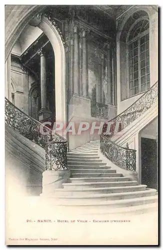 Nancy - Hotel de Ville Escalier D&#39Honneur - Cartes postales