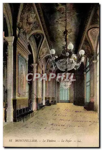 Montpellier - Le Theatre - Le Foyer - Cartes postales