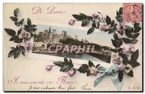 Paris - Je Vous envoie ces Fleurs - Cartes postales