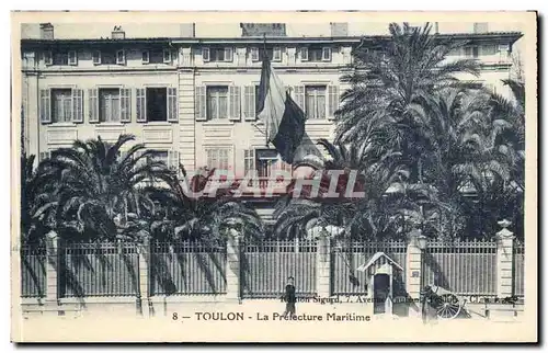 Toulon - La Prefecture Maritime - Cartes postales