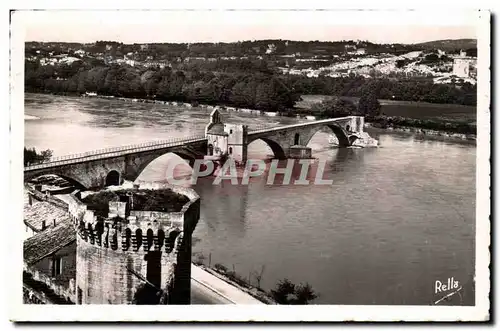 Avignon - Le Pont Saint Benedict et la Tour - Ansichtskarte AK