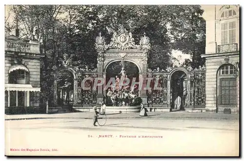 Nancy - Fontaine D&#39Amphitrite - Cartes postales