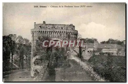 Dinan - Chateau de la Duchesse Ane XIV siecle Cartes postales