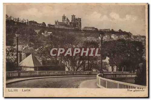 Laon - Vue Generale Cartes postales