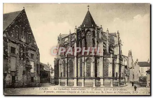 Tours - La Cathedrale Saint Galien - Cartes postales