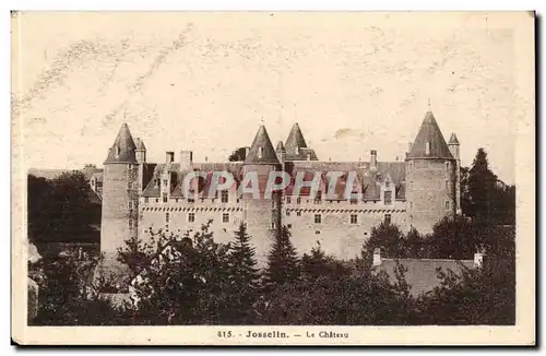 Josselin Cartes postales Le chateau