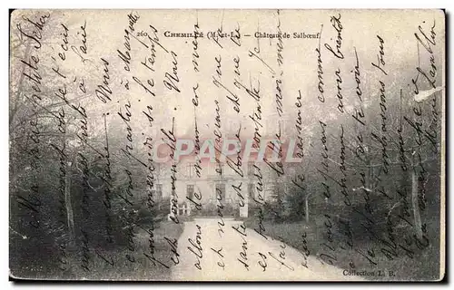 Chemille Cartes postales Chateau de Salbouef