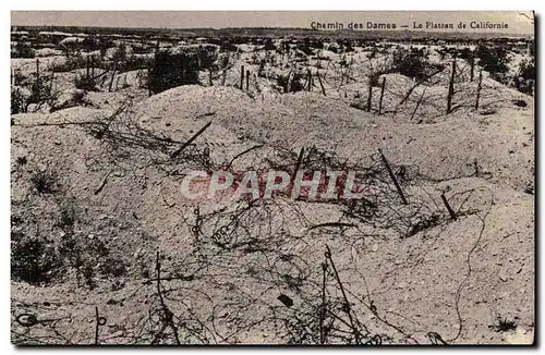 Chemin des dames Cartes postales La plateau de Californie