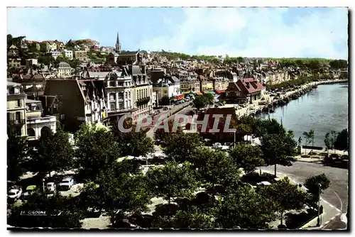 Trouville Ansichtskarte AK La reine des plages Vue generale