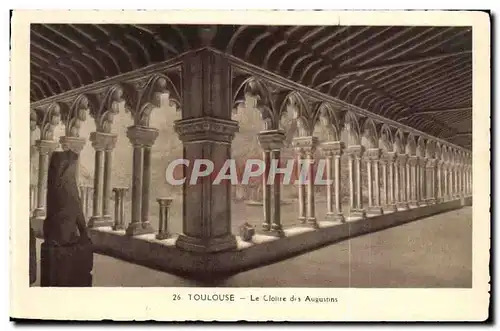 Toulouse Cartes postales Le cloitre des Augustins