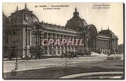 Paris Cartes postales Champs Elysees Le petit palais