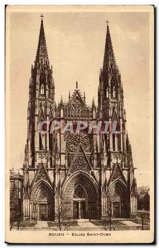 Rouen Cartes postales Eglise Saint Ouen