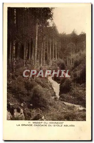 Massif du Hohneck Cartes postales La grande cascade du Stolz Ablass