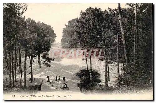 Arcachon Ansichtskarte AK La grande dune