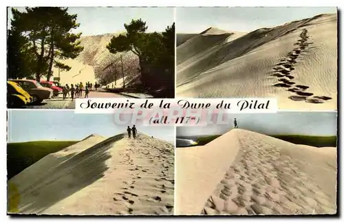 Cartes postales moderne Souvenir de la dune du Pilat (117m)