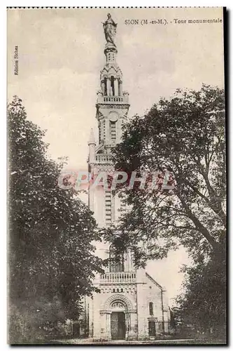 Sion Cartes postales Tour monumentale