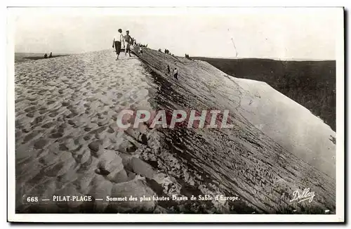 Pilat Plage Ansichtskarte AK Sommet des plus hautes dunes de sable d&#39Europe