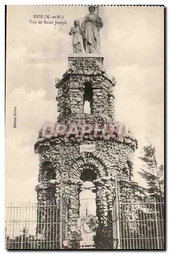 Sion Cartes postales Vue de Saint Joseph