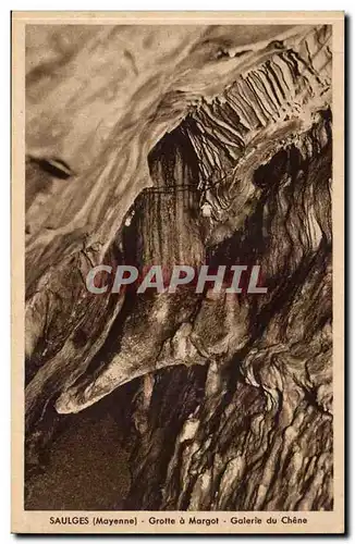 Saulges Cartes postales GRotte a Margot Galerie du Chene