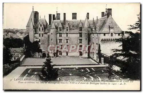 Langeais Cartes postales Le chateau