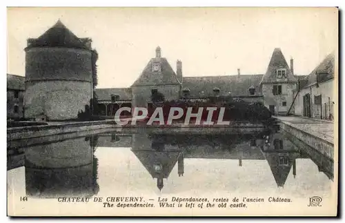Chateau de Cheverny Ansichtskarte AK Les dependances restes de l&#39ancien chateau