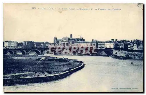 Toulouse Ansichtskarte AK Le pont neuf la Garonne et la prairie des filtres