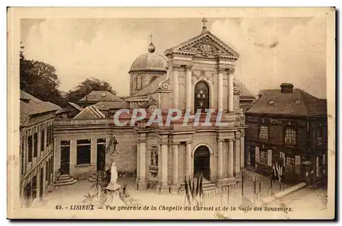 Lisieux Ansichtskarte AK Vue generale de la chapelle du Carmet et de la salle des Souvenirs