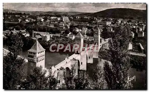 Cahors Cartes postales Le pont Valentre et les rives du Lot