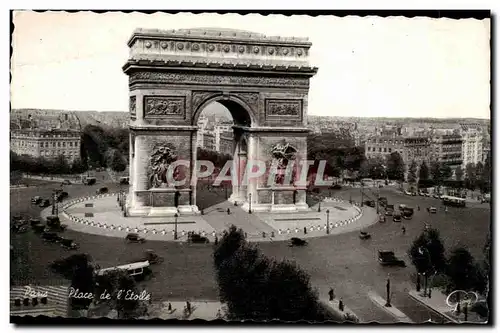 Paris Cartes postales The triumphal arch Arc de Triomphe