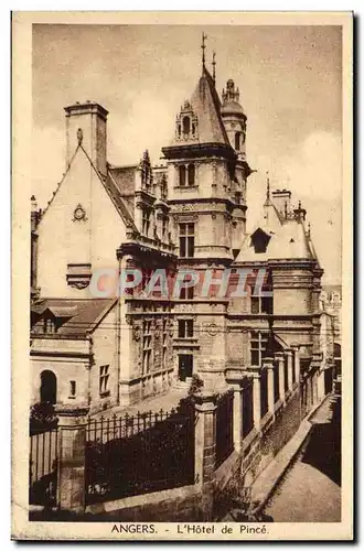 Angers Cartes postales Hotel de Pince