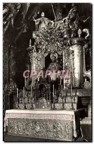 Espagne Espana Spain Santiago de Composteka Catedral Altar Mayor Ansichtskarte AK